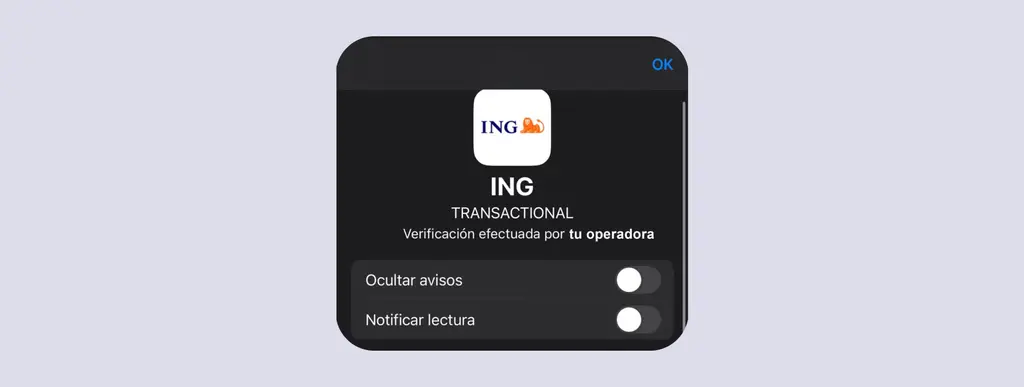 Ilustración de la app de ING