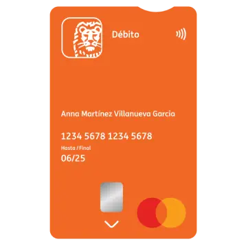 Tarjeta de ING